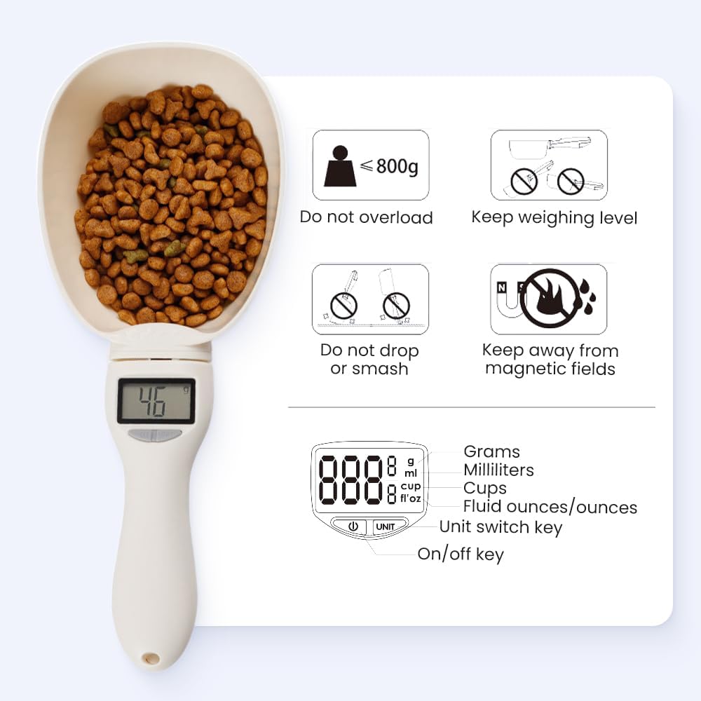 Digital Measuring Spoon Scale – LCD Display & 0.1 g Precision
