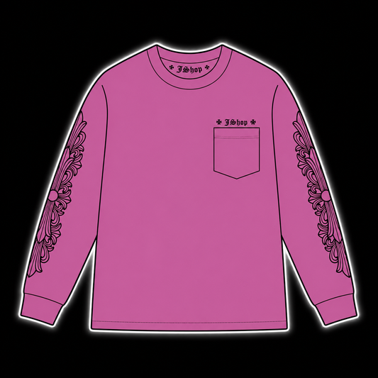 JShop Chrome Longsleeve Pink