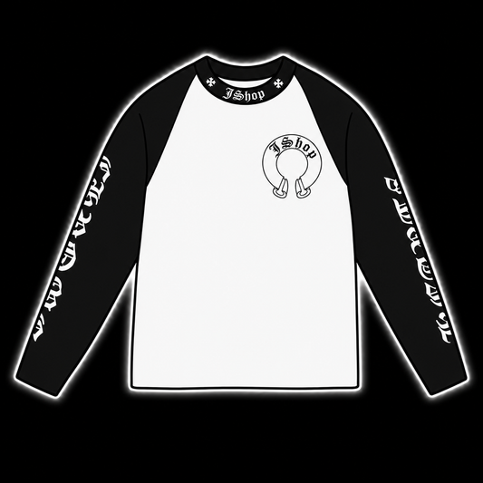 JShop Chrome Longsleeve Black & White