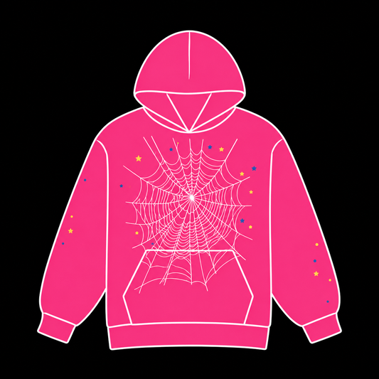 JShop Pink Spider Hoodie